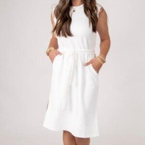 NWT SPANX Air Essentials Midi Dress